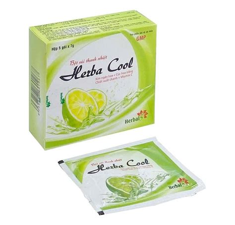 Bột Sủi Thanh Nhiệt Herbal Cool