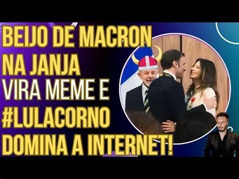 Segure O Riso Beijo De Macron Em Janja Vira Meme E Lulacorno Viraliza