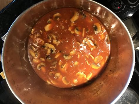 Tomato Mushroom Soup