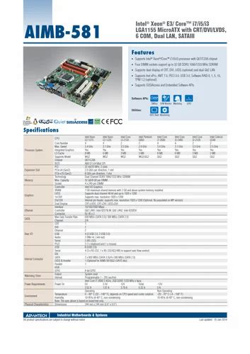 Advantech AIMB 581 Micro ATX Motherboard At Rs 23500 Piece Industrial