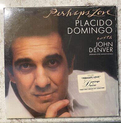 Placido Domingo Perhaps Love W John Denver 1981 Vinyl LP CBS W Lyrics