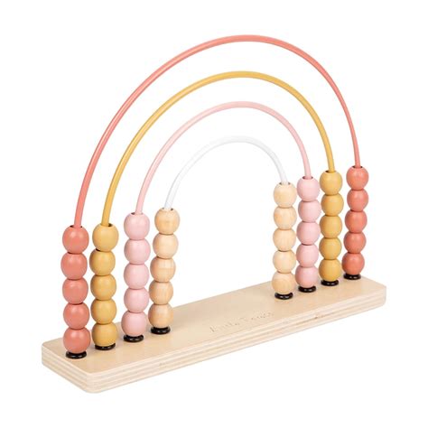 Wooden Rainbow Abacus For Toddlers Rainbow Wooden Counting Bead Abacus