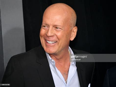 Bruce Willis attends the "Glass" NY Premiere at SVA Theater on... News ...