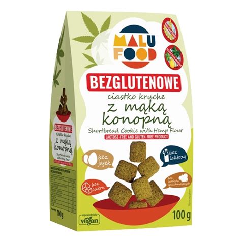 Ciastka Kruche Z M K Konopn Bezglutenowe G Malu Food Bonumfoods