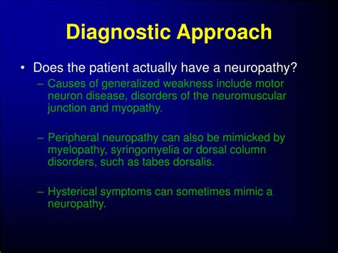 Ppt Peripheral Neuropathy Powerpoint Presentation Free Download Id