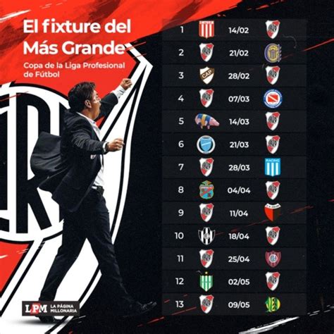 River Plate Fixtures Bibi Marita