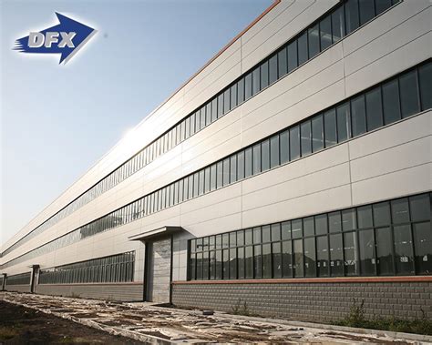 China Light Metal Building Construction Gable Frame Prefabricated