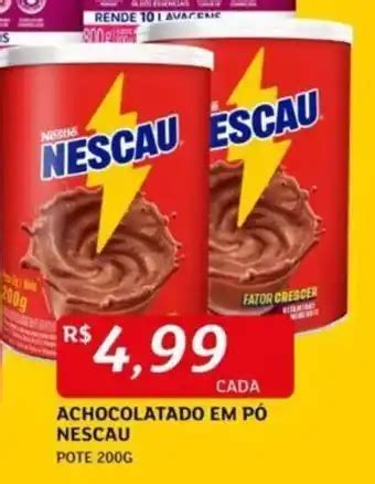 ACHOCOLATADO EM PÓ NESCAU POTE 200G oferta na Assaí Atacadista