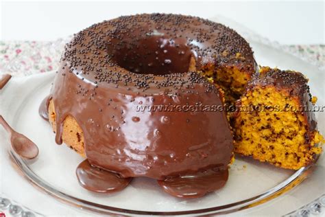 Receita De Bolo De Cenoura Formigueiro Receitas E Temperos