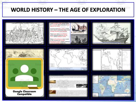 The Age Of Exploration World History Unit By Teach Simple