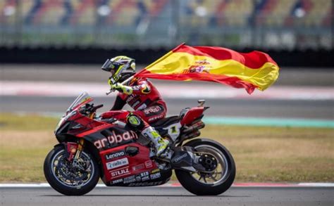 Alvaro Bautista Juara Race Pertama Wsbk Mandalika Foto Okezone Sports