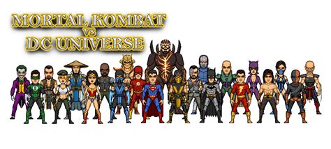 Mortal Kombat Vs DC Universe - Complete Group by Joey-Cola on DeviantArt