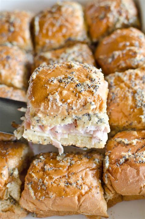 Hawaiian Roll Sliders Baked Ham And Cheese Sliders