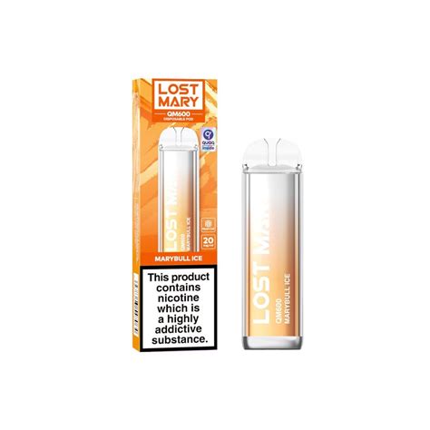 Lost Mary Qm Marybull Ice Disposable Disposables From Smokshop Uk