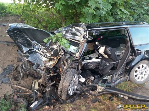 Tragiczny Wypadek W Powiecie K Dzierzy Sko Kozielskim Nie Yje Jedna