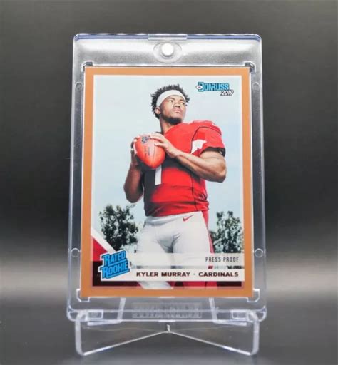 Nfl Panini Donruss Football Rookie Kyler Murray Rc Card Bronze