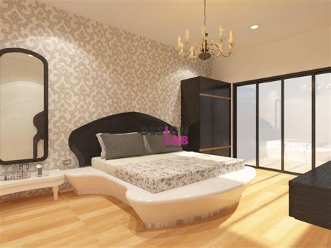 3D Architectural Rendering Services | Interior Design Styles » Modern bedroom with dressing ...