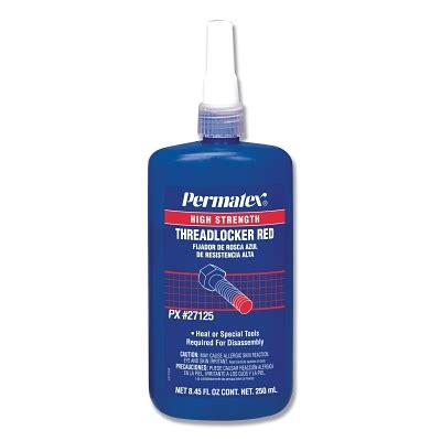 Permatex High Strength Red Threadlockers Pressure Solutions