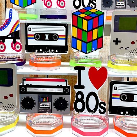 I Love The 80s Birthday Theme 80s Theme Party Favor 80s Etsy