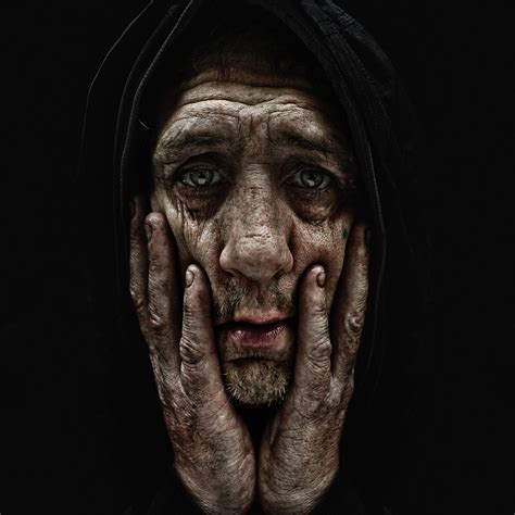 Haunting Black And White Portraits Of Homeless People By Lee Jeffries