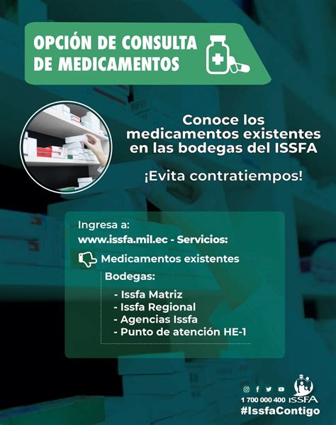 Issfa On Twitter 👉 Consulta Los Medicamentos Para Crónicos Y Primer Nivel Actualizados A