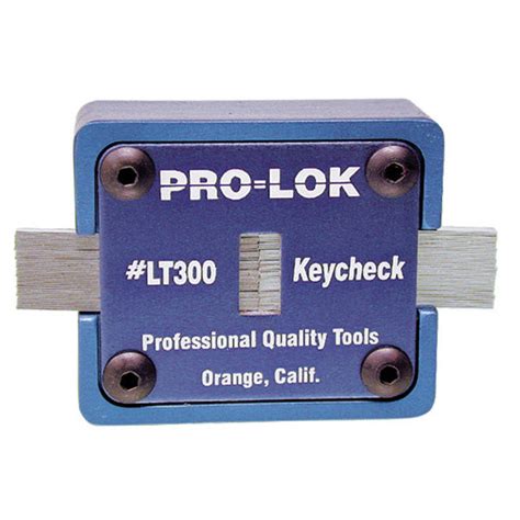 Pro Lok Key Check Key Blank Id Pro Lok Our Hardware Brands