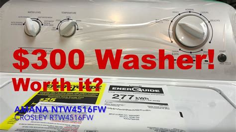 Amana Washer Model Ntw4516fw Manual