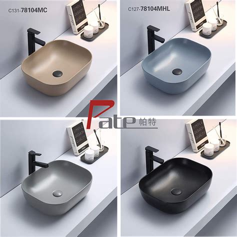 Newly Unbreakable Modern Waschbecken Sink Bathroom Tabletop Wash Basin