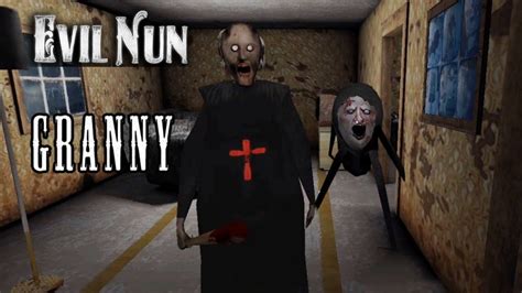 Granny In Evil Nun Atmosphere Sewer Escape Full Gameplay Youtube