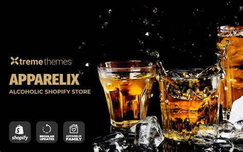 Apparelix Alcohol Online Store Template Shopify Theme