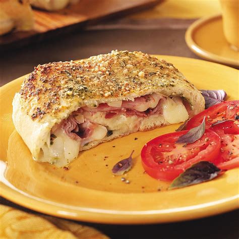 Fontina Ham Stromboli Recipe How To Make It Taste Of Home