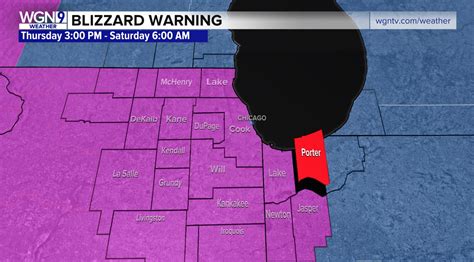 Winter Storm Warning Issued From Thursday Through Saturday Morning Wgn Tv