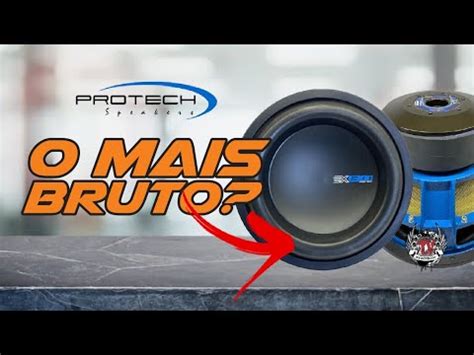 Alto Falante Subwoofer Protech Excursion Ex Rms Pol Youtube