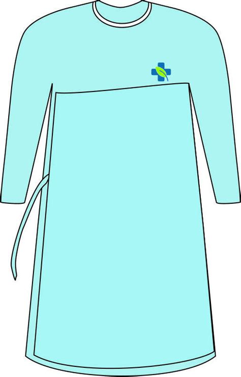 Blue Surgical Wraparound Gown For Hospital At Rs 250 In Vasai ID