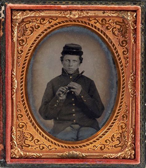 Ca 1860s Portrait Of A Federal Fifer Via Heritage Auctions