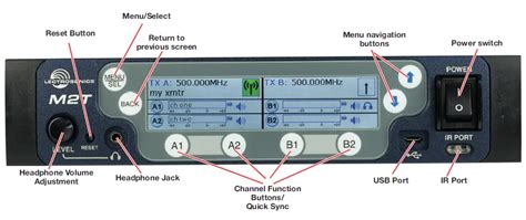 Lectrosonics M T Digital Iem Transmitter Instruction Manual