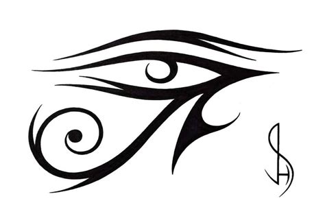 Tribal Tattoo Eye