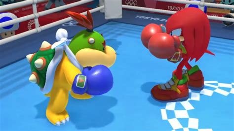 Mario Sonic At The Olympic Games Tokyo Bowser Jr Dream Karate