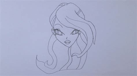 How To Draw Bloom From Winx Club YouTube