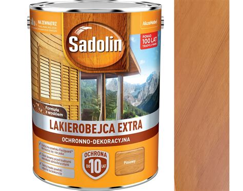 SADOLIN EXTRA LAKIEROBEJCA 5L PINIOWY 5252290 Cena Opinie