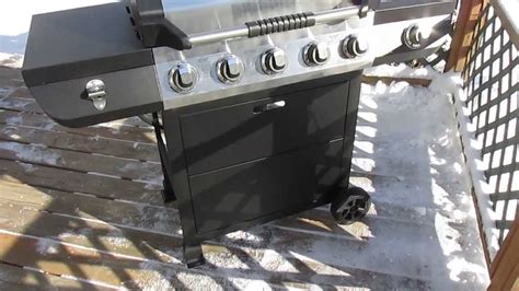 Brinkmann 5 Burner Propane Gas Grill Model 810 2511 S Youtube