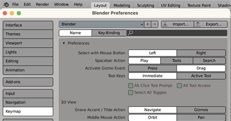 Blender - hotkeys / shortcuts