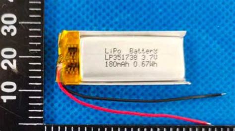 Iec Certified Lithium Polymer Battery Lp Mah V Wh