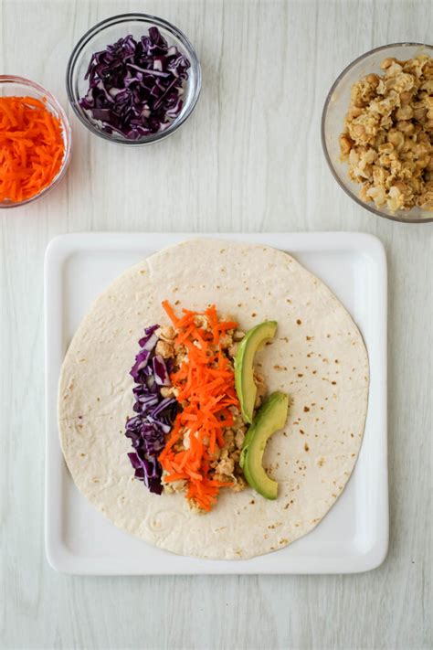 Vegan Tortilla Wrap - I Heart Vegetables