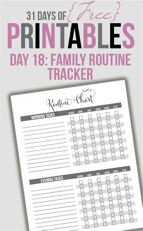 Paper Night Routine Pdf Printable Organization Night Routine Printable