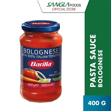 Barilla Bolognese Pasta Sauce With Italian Tomato G Halal