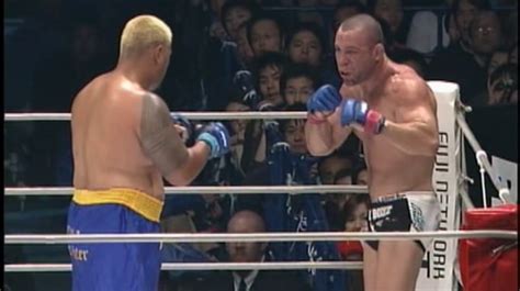 Mark Hunt Vs Wanderlei Silva Pride Shockwave