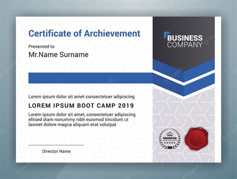 Boot Camp Certificate Template