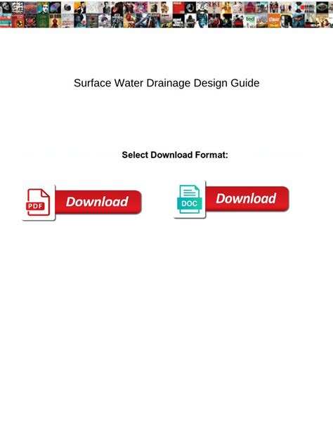 (PDF) Surface Water Drainage Design Guide - rbrmachine.com - DOKUMEN.TIPS