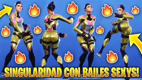 Nuevo Así Se Ve La Skin Singularidad Con Todos Los Bailes Sexys